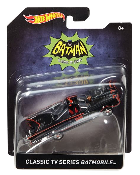Hot Wheels 1:18 1966 TV Series Batmobile. 148. $13500. FREE delivery Wed, Feb 14. Only 2 left in stock - order soon. More Buying Choices. $127.80 (11 used & new offers) Ages: 14 years and up. Overall Pick. 